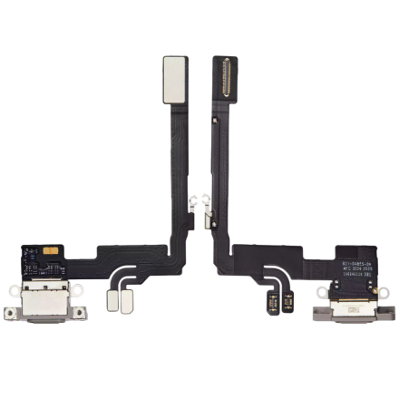 For iPhone 16 Pro Charging Port Flex Cable Ribbon - Natural Titanium - OEM New