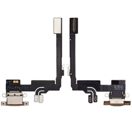 For iPhone 16 Pro Charging Port Flex Cable Ribbon - Desert Titanium - OEM New