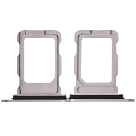 For iPhone 16 Pro / 16 Pro Max Single SIM Card Tray - Natural Titanium		