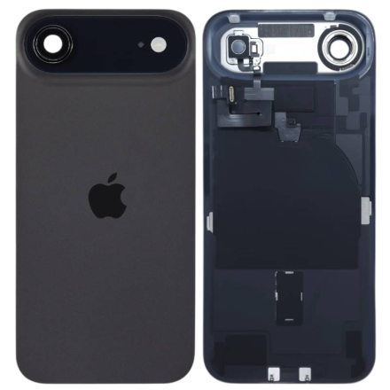 For iPhone 17 Air Battery Door Back Cover - Space Black