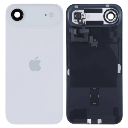 For iPhone 17 Battery Door Back Cover - White