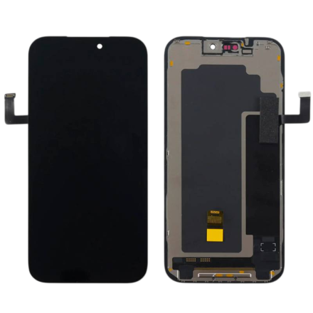 For iPhone 17 Pro OLED Screen Digitizer Assembly with Frame - Black