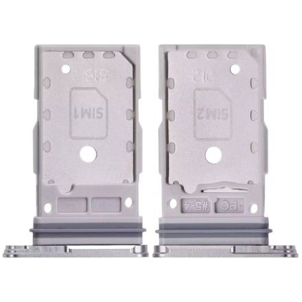 For Samsung Galaxy S24FE S721 SIM Card Tray (Dual SIM) - Gray
