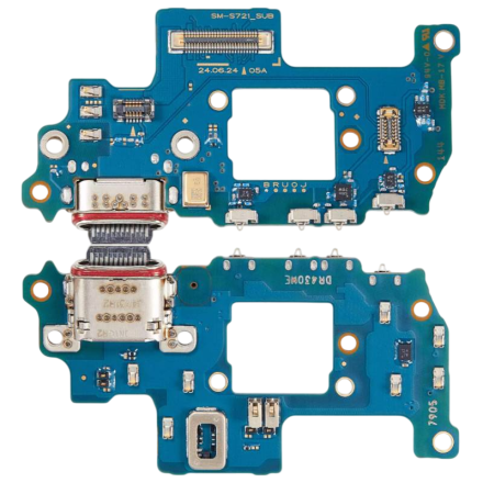 For Samsung Galaxy S24FE 5G S721 Charging Port with PCB Board