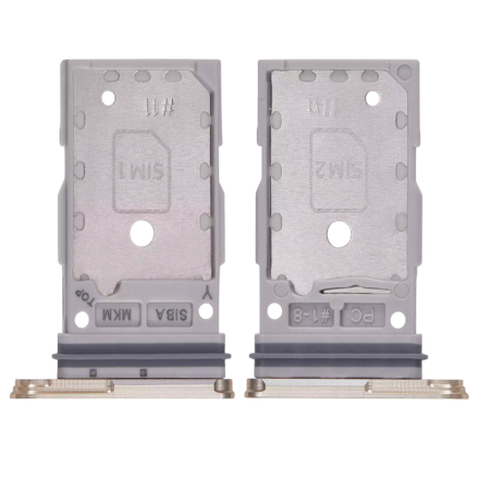 For Samsung Galaxy S24 S921/S24+ S926 SIM Card Tray (Dual SIM) -Amber Yellow