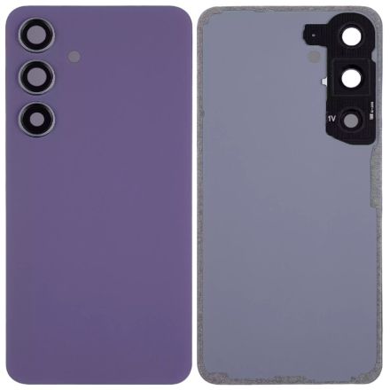 For Samsung Galaxy S24 5G S921B/S921U/S921U1/S921W/S921N/S921E Battery Cover with Small Parts - Cobalt Violet