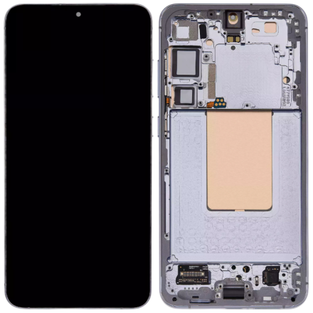 For Samsung Galaxy S24+ 5G S926 OLED Screen Digitizer Assembly with Front Frame - Sapphire Blue - OEM New