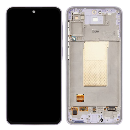For Samsung Galaxy A37 2026 SM-A376 OLED Screen Digitizer Assembly with Front Frame - Lavender