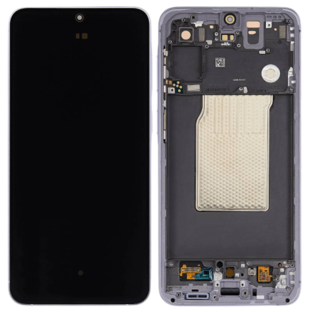 For Samsung Galaxy A57 2026 SM-A576 OLED Screen Digitizer Assembly with Front Frame - Lilac