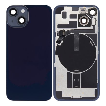 For iPhone 14 Back Glass Housing Assembly - Midnight - OEM New