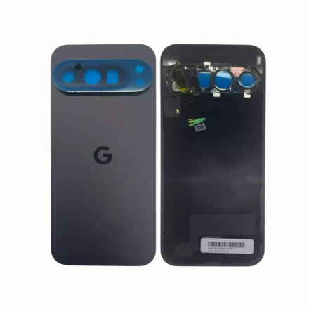 For Google Pixel 9 Pro Back Cover - Obsidian