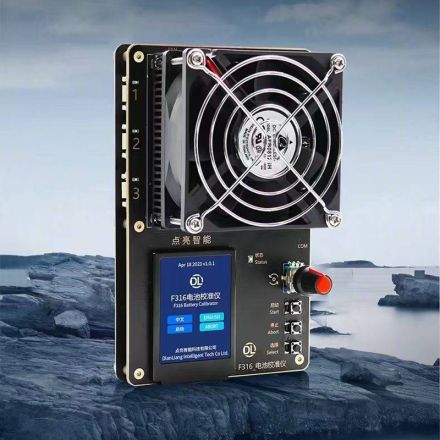 DLZX F316 6-Channel Battery Calibrator Support Battery Round Cycle Test for APH 11 to 14PM