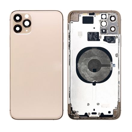 For iPhone 11 Pro Max Back Cover Assembly - Matte Gold