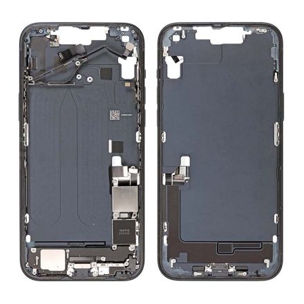For iPhone 14 Plus Middle Frame Rear Housing Assembly - Midnight - OEM Assembled