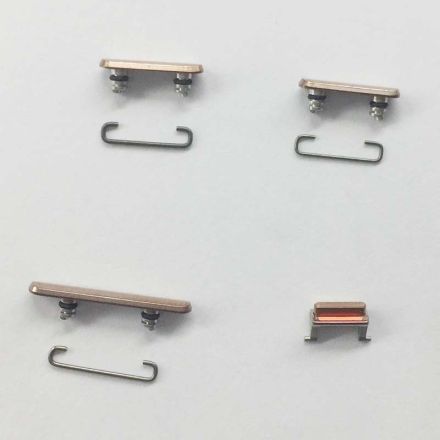 For iPhone XS Max Side Keys (4 pcs/set) - Gold