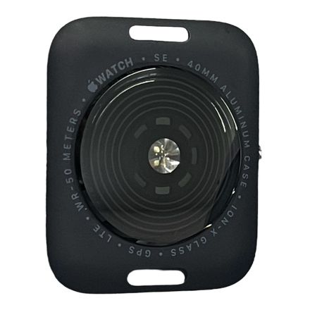 For Apple Watch SE 2022 (GPS Version) Glass Back Cover - 40mm