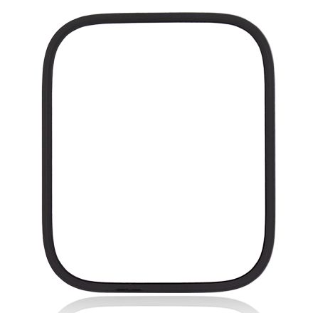 For Apple Watch Series 8/9 Front Screen Glass Lens - Black - 45mm