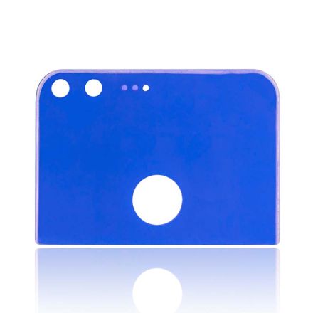 For Google Pixel XL Rear Camera Glass Lens Cover with Adhesive - Blue