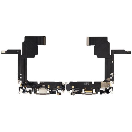 For iPhone 15 Pro Charging Port Flex Cable Ribbon - Natural Titanium - OEM New