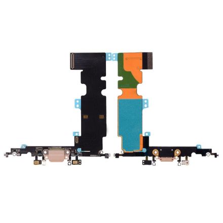 For iPhone 8 Plus Charging Port Flex Cable Ribbon - Gold - Copy