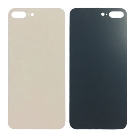For iPhone 8 Plus Battery Cover Rear Glass - Gold