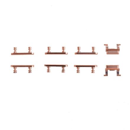 For Apple iPhone 8 Plus Side Keys Set - Gold