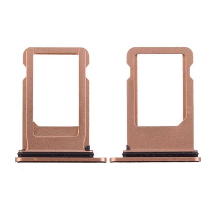 For iPhone 8 Plus SIM Card Tray - Rose Gold