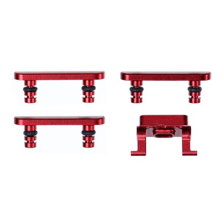 For Apple iPhone 8 Side Keys Set - Red