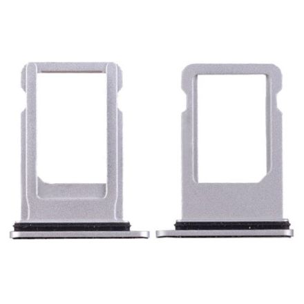 For iPhone 8 SIM Card Tray - Silver