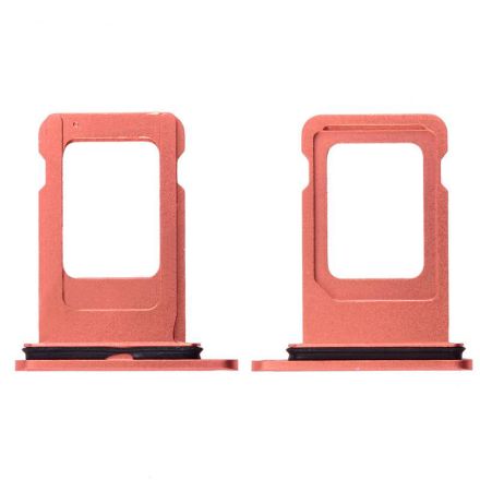 For iPhone XR SIM Card Tray - Coral