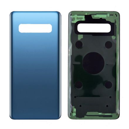For Samsung Galaxy S10 G973/G973U/G973F Battery Cover with Adhesive - Blue