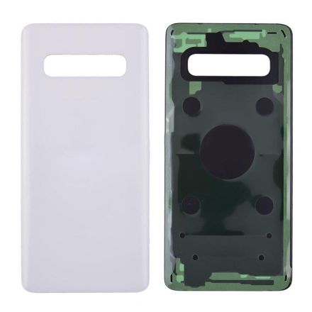 For Samsung Galaxy S10 G973/G973U/G973F Battery Cover with Adhesive - White