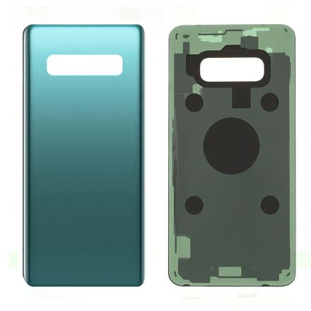 For Samsung Galaxy S10+ G975/G975U/G975F Battery Cover with Adhesive - Green
