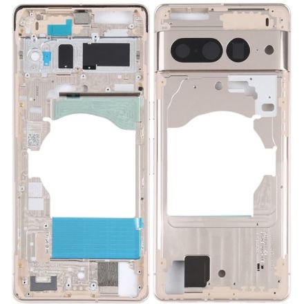 For Google Pixel 7 Pro Middle Frame - Gold - OEM New