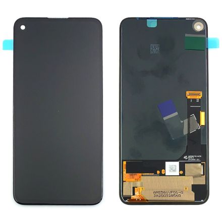For Google Pixel 4a OLED Screen Digitizer Assembly - Black - OEM Refurbished