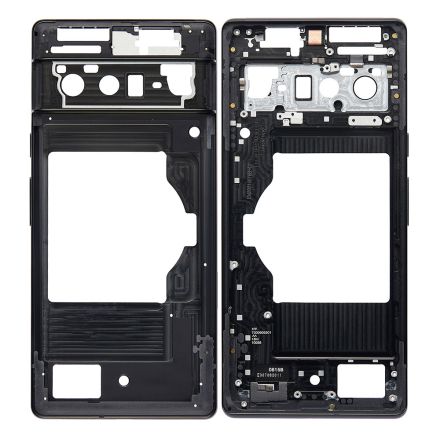 For Google Pixel 6 Pro Middle Frame - Black