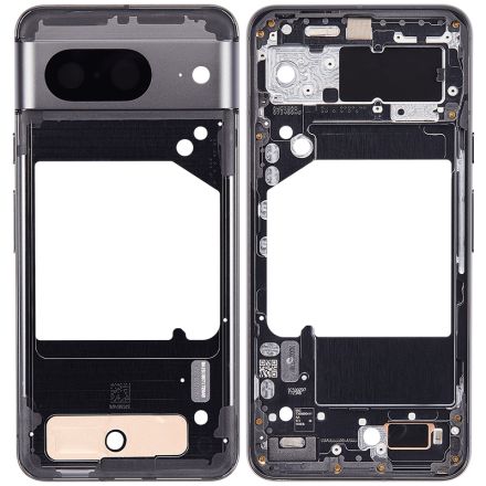 For Google Pixel 8 Middle Frame - Obsidian