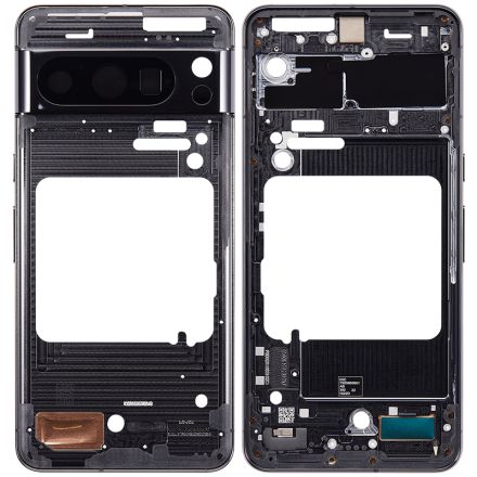 For Google Pixel 8 Pro Middle Frame - Obsidian