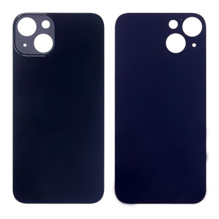 For iPhone 13 Battery Door Back Cover - Black