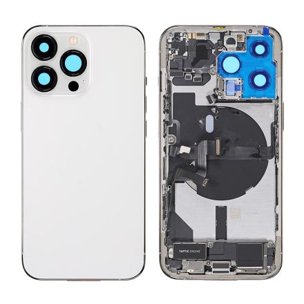 For iPhone 13 Pro Back Cover Rear Housing Assembly - Silver