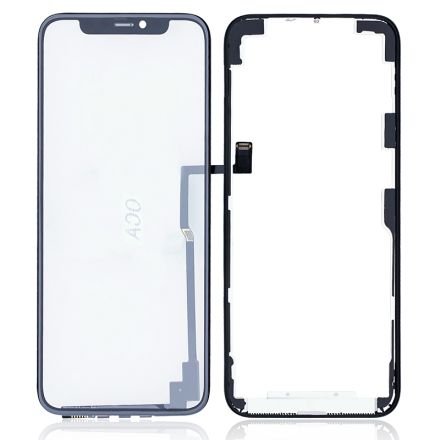 For Apple iPhone 11 Pro Digitizer Touch Screen + Front Glass Lens + OCA - Black