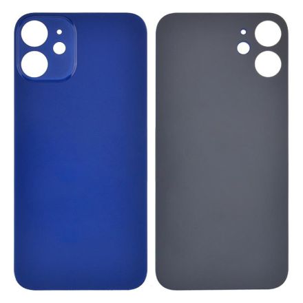 For iPhone 12 Battery Door Back Cover - Blue