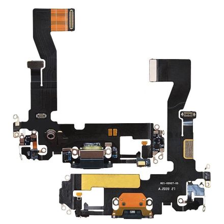For iPhone 12 Pro Charging Port Flex Cable Ribbon - Graphite - OEM Pulled