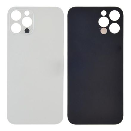 For iPhone 12 Pro Battery Door Back Cover - White