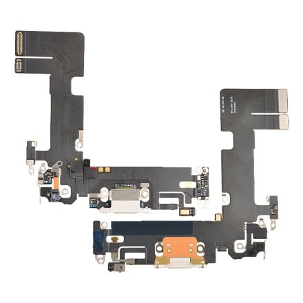 For iPhone 13 Charging Port Flex Cable Ribbon - White - OEM New