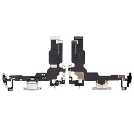 For iPhone 15 Charging Port Flex Cable Ribbon - Blue - OEM New