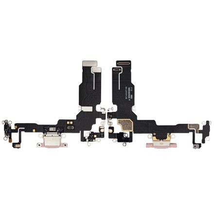 For iPhone 15 Charging Port Flex Cable Ribbon - Pink - OEM New