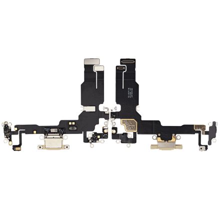 For iPhone 15 Charging Port Flex Cable Ribbon - Yellow - OEM New