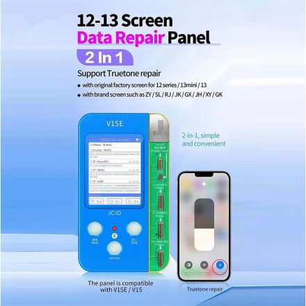 JC V1SE  2 in 1 Screen Data Repair Panel Adaptor For APH 12 Series/13/13 Mini