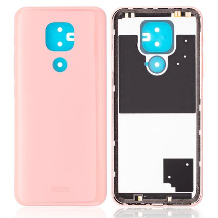 For Motorola Moto G9 Play XT2083 Battery Cover - Pink
